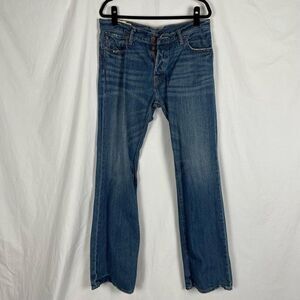 Abercrombie & Fitch Blue Boot Cut Jeans